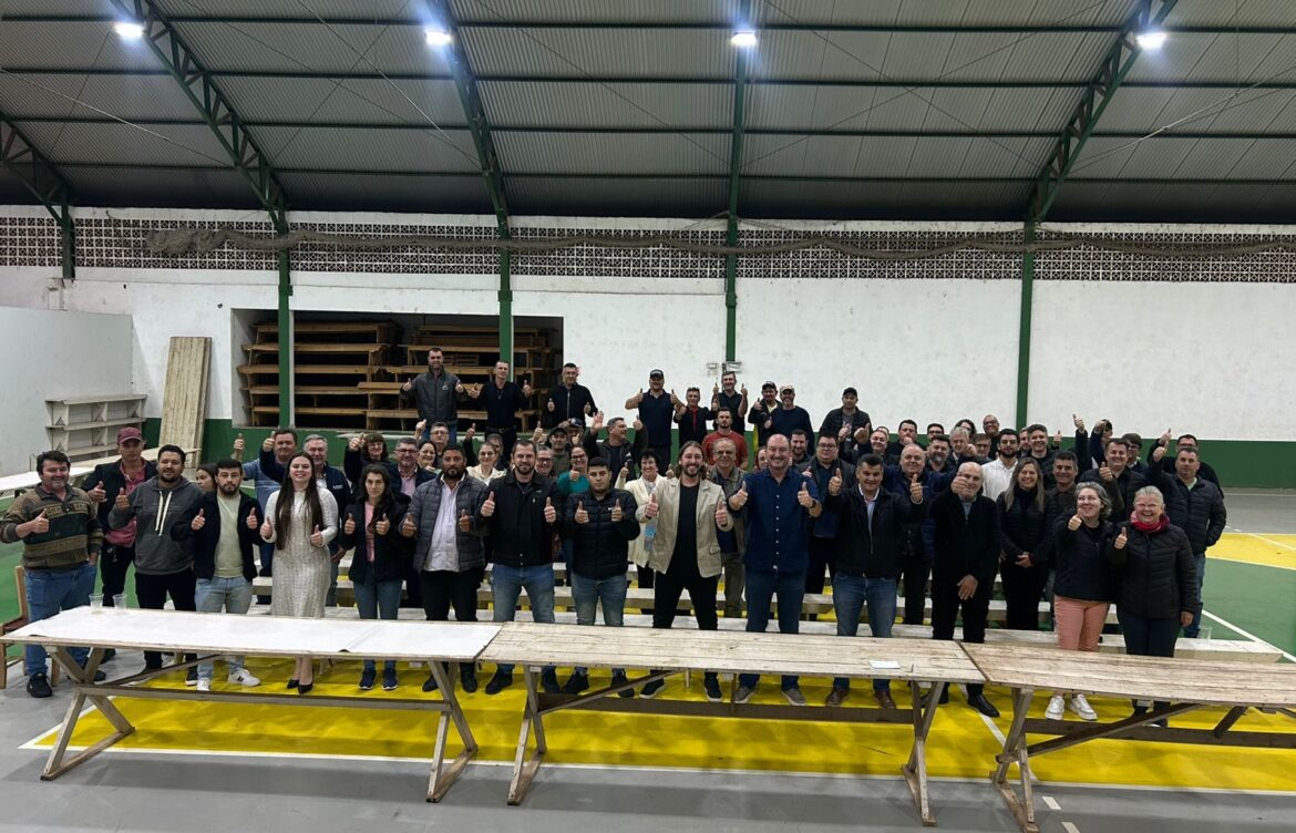 Mauro De Nadal reúne lideranças em encontro regional em São Lourenço do Oeste